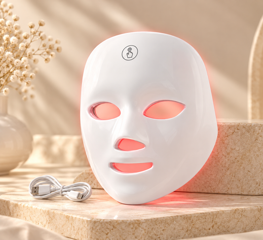 Máscara facial LED