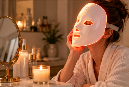 Máscara facial LED